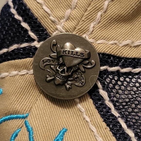 Ed Hardy Trucker baseball cap hat - Picture 3 of 9